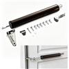 JUDACAIFU Molla Chiudiporta,Chiusura per porte regolabile, adatta a porte con peso compreso tra 15 e 45 kg; chiusura idraulica, adatta a porte in legno, porte in alluminio, porte interne e porte tagliafuoco