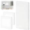 PHMING 3 Pezzi Bianco Copertura Cieca Autoadesivo