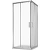 Parama Box doccia 80x80 cm apertura angolare due ante scorrevoli vetro opaco h180 | Java