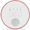 YISEELE Stazione base di allarme con sirena integrata, app per telefono e SMS Push Lavora con Alexa, Google Assistant, YX-800 Alarm System-1