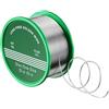 Aevorine stagno per saldare elettronica, filo a saldare senza piombo, filo di saldatura a nucleo di colofonia, solder wire Con flussante, Sn99.3 Cu0.7, 50g/1mm, per saldatura elettrica riparazione