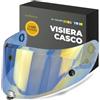 Everalo Visiera Compatibile con HJC RPHA 70, RPHA 11 - HJ26 - HJ-26ST (Blu Notte)