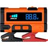 JDMCAR 𝟔𝟗% 𝟎𝐅𝐅 𝟏𝟐𝟎𝟎𝟎𝐀 Booster Avviamento Auto - Avviatore Batteria Auto per Auto/Moto (Fino a 9.0L e Diesel a 8.5L), Starter Batteria Auto Portatile con LED/LCD, Upgrade Avviatore di Emergenza