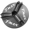 VENHIRL Tappo Riempimento Dell'olio Tappi Per Ya&maha T-MAX 530 2012-2019 T-MAX 500 2008-2011 T-MAX 560 2020 Olio Motore Coppa Di Scarico Dado Tazza Di Riempimento Olio Tazza