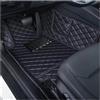 aejghfwjh Per MINI Per Cooper R50 R53 R56 F56 3 2002-2022 Tappetino Per Auto In Pelle Accessori Interni Impermeabili Tappetini Per Auto(Black,R*56 2007-2013)
