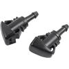 Generic Kit Ugello Lavavetri Compatibile Con Jeep Per Compass 2011 2012 2013-2017 Tergicristallo Anteriore Ugelli Lavavetri Spruzzatore Getti Sprinkler 5165712AA