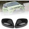 Ynzeyx Tappi per specchietto retrovisore auto, 1 paio di coprispecchietti retrovisori, compatibili con Ford Focus MK2 MK3 e Ford Mondeo MK4