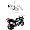 DOMINATOR VFR 800 Fi Hi Level Marmitta Racing Oval Exhaust Terminale di Scarico Silenziatore 1998 1999 2000 2001