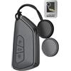 WUZUTU Custodia per chiave auto adatta per Cupra Raval Born Terramar | Portachiavi per Skoda Peaq Epiq Octavia 4 Enyaq IV80 Superb 4, alloggiamento in metallo, accessorio per chiave a 3 tasti