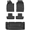 SMK Set di tappetini in gomma e tappetini per il bagagliaio per Mini One I 2001-2006 Migliorare il comfort di viaggio con tappetino antiscivolo auto 3D- tappetini per tutte le stagioni auto, protezion