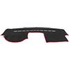 QIUYMGFG Tappetino Auto cruscotto Misura per VW Polo 9N 9N3 2002-2008 Cruscotto per auto Parasole Copertura Tappetino antiscivolo Accessori Copertura per cruscotto(A Red Side LHD)