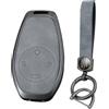 KUNIO Custodia portachiavi per Leapmotor T03 S01 C11 per Leap Motor protezione chiave in lega di zinco custodia portachiavi regalo cover 4 pulsanti Tipo A portachiavi A