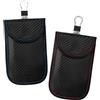 PEUTIER 2pz Borse Faraday, 15x9,5cm Custodia Faraday per Blocco Segnale Portachiavi Antifurto Gabbia di Faraday Blocco Segnale RFID per Auto Protezione Faraday Supporto per Chiavi della Macchina