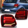 VLAND Fari posteriori Per Polo Mk5 6r 6c Tsi 2009-2017 Gruppo Luci Posteriori, Fanale Posteriore Con Indicatore Dinamico (rosso)