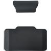 Ruiqas Schienale Bauletto Moto PU Pelle, Comfort Passeggero Top Case | Adatto per Bauletti 45-65L in Alluminio, Autoadesivo, Ammortizzante, Impermeabile, Ergonomico per Lunghi Viaggi