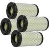 vhbw 4x Filtro dell'aria compatibile con Komatsu PF PF510, PC PC15R-8, PC PC20R-8 escavatore - filtro del motore esterno