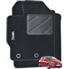 TSM Tappetini per Toyota YARIS 3 serie (2011-2020) Battitacco in Gomma Made In Italy