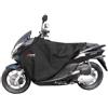 TOP DRIVE Telo Coprigambe Felpato Universale per Scooter e Moto | Regolabile Impermeabile e Antivento