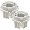 Ollanoos A1408260182 - Supporto per fanali posteriori, ricambio per Mercedes-Benz Classe E W210, classe GL X164, classe ML W164, classe S W220, classe R W251 (2 pezzi)