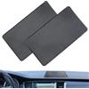 SARAHLOUISEJENKINSLTD 2 Pezzi Tappetino antiscivolo per cruscotto auto,tappetino adesivo in silicone per interni auto,telefoni cellulari, occhiali da sole e chiavi