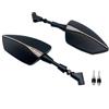 Generic specchietto moto Specchietti retrovisori laterali per motociclette per GILERA per Nexus 125 250 300 500 E3 GP800 GP850(Titanium)