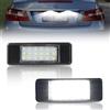 GSOWO LED Luci targa per 207 106 1007 307 308 3008 406 407 508 806, [Durevole ed efficiente] 6500K LED Luci Targa per Auto, Canbus senza errori 18 SMD, 2 pezzi