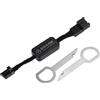 QUARKZMAN Cavo Auto Avvio Arresto A-Off Per Audi A4 S4 A5 Q5 20-25 1Pc | Materiale: Plastica, Colore: Nero, 5 Pin, Dimensioni: 5.34/2.15/1.7/15.7/1.5 Cm, Per Audi S4, Per Audi A5, Per Audi Q5