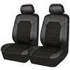 JABBNGD Coprisedili Anteriori per Auto, per Toyota Yaris Hybrid 2019-2024 Anteriore Impermeabile Resistenti Facili Installare Pulire Sedili Accessori Anteriori Copri Sedili,A