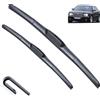 Autopixl Spazzole tergicristallo anteriori per auto compatibili con Chrysler 300 C 300C MK1 2005-2010 Parabrezza Parabrezza Finestrini Spazzole per pioggia 22+22