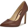 Nine West Décolleté da Donna Tatiana, Pelle Marrone Medio 210, 38 EU