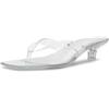 Steve Madden Sandalo con tacco Tracie Donna, Trasparente, 37 EU