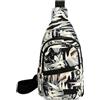FOLOVEYA Zaino Monospalla Donna Piccolo Borsa Tracolla Antifurto Sling Bag