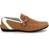 Uomo design - Mocassino Uomo perforato - Vincent II, marrone, 42 EU