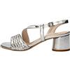 Valleverde 28241 Sandali con Tacco Donna Argento 37