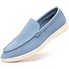 Asifn Mocassini Slip-On Formali da Uomo in Pelle Scamosciata Sneakers Casual da Lavoro con Supporto Plantare Mocassini