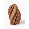 Westwing Collection Vaso in porcellana stampato in 3D Melody, alt. 29 cm -