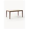 Westwing Collection Tavolo effetto travertino Jackson, varie misure -