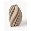 Westwing Collection Vaso in porcellana stampato in 3D Melody, alt. 29 cm -