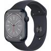 Apple MNP53TY/A A2770 APPLE WATCH 8 41MM CASSA ALLUMINIO MEZZANOTTE CINTURINO SPORT
