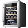 Cecotec Vinoteca - Cantinetta Vino - 24 Bottiglie Bolero GrandSommelier 2050 Inox Compressore. Temperatura regolabile da 5-18ºC