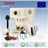 YUEXU Macchina da caffè portatile Empstorm 04E Macchina per caffè espresso semiautomatica da 20 bar Macchine da caffè per ufficio domestico con serbatoio dell'acqua visibile