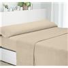 M2 TEC Set lenzuola corallo letto 90/105/135/150/180, set 3 pezzi lenzuolo con angoli, lenzuolo sopra e federa, lenzuolo invernale, lenzuolo termico, 100% poliestere
