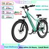 RCB Bicicletta Elettrica RCB E-BIKE Pedelec G5 con Sensore di Coppia, Ruote da 27,5 pollici, 36V 13Ah 250W, Autonomia 60‑80 km, 38N·m, Carico Massimo 120 kg per Adulti, Doppia Sospensione, Freni a Disco,