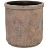 Wonderlust Deco - Vaso in fibra di vetro marrone 36x36x37,5 cm Marrone 36x36x37,5h cm