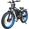 NONE Bicicletta Elettrica Urbana Baolujie DP-2603-sj, Doppio Motore 3000W, 52V, 32Ah. Bicicletta da Montagna All-Terrain con Pneumatici Grandi da 26 Pollici