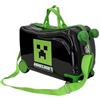 safta MINECRAFT - Trolley per bambini, valigia con ruote, lucchetto di sicurezza, valigia leggera, 44 x 21 x 27 cm