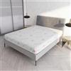 Italian Bed Linen Coprimaterasso con Fibra di TENCEL Matrimoniale 170 x 200 cm - Made in Italy - Proteggi Materasso con Elastico Perimetrale - Traspirante - Lavabile