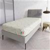 Italian Bed Linen Coprimaterasso con Fibra di CANAPA Singolo 90 x 200 cm - Made in Italy - Proteggi Materasso con Elastico Perimetrale - Lavabile