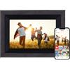 Rollei Cornice intelligente WiFi 105 effetto legno nero"