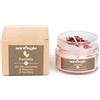 Sant'Egle Candela Profumata Biologica, Olio Essenziale di Rosa 100g